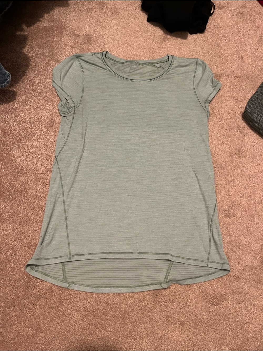Green LuluLemon Athletic Top